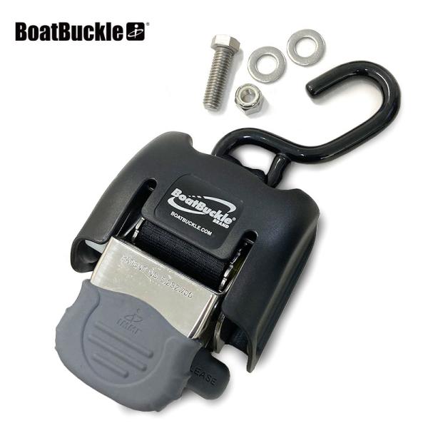 ボートバックル ステンレス ラチェット式 トランサムタイダウン G2 1本単位 海水 防錆 ボート ...