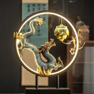 九龍観音 龍の置物 観音像 九頭龍 風水 龍 置物 金 風水グッズ 玄関 四