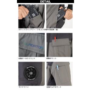 空調風神服 コーコス VOLTCOOL 日傘遮...の詳細画像4