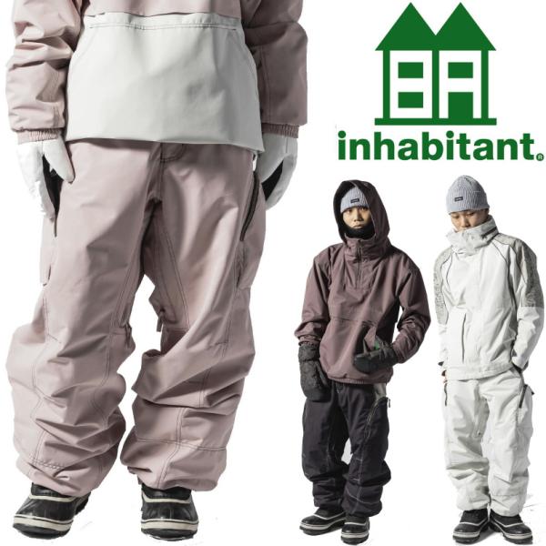 予約商品 インハビタント ウェア INHABITANT SIDE CARGO SNOW PANTS ...