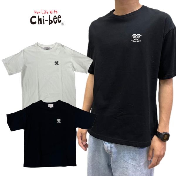 チービー Tシャツ ネルソン メガネ Tシャツ CHI-BEE  Tシャツ 86-xl-bk