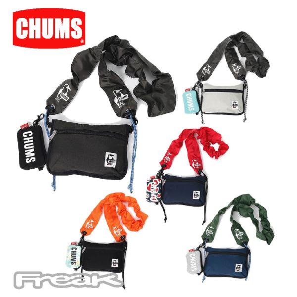 CHUMS ウエアラブルスリングショルダーバッグスウェットナイロン Wearable Sling S...