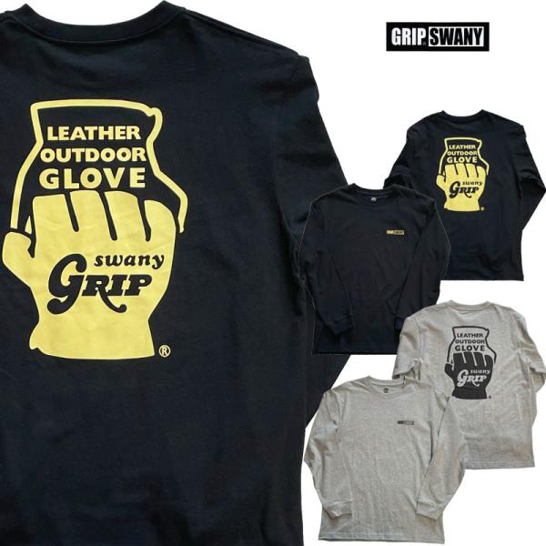 グリップスワニー ロンT ロングスリーブTシャツ GRIP SWANY  GLOVE LOGO LO...