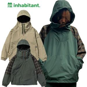 インハビタント メンズ スノーボード ジャケット INH FULL-ZIP JCKET