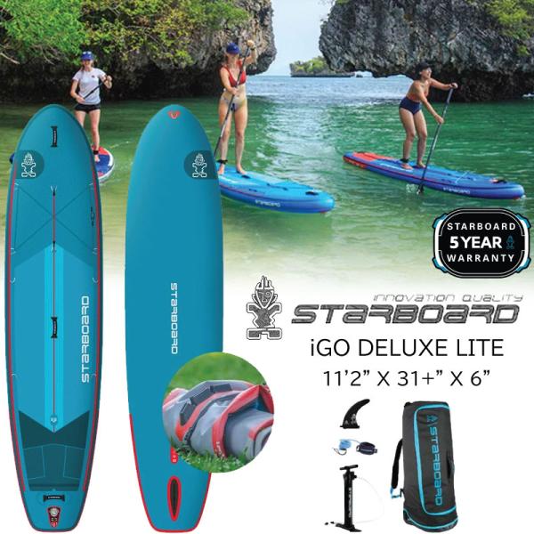 スターボード サップ デラックス ライト ロール STARBOARD 11'2" X 31" X 6...