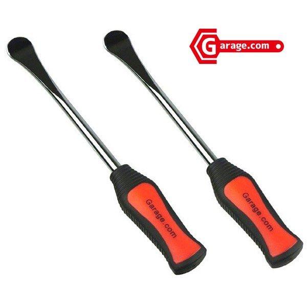 2本セット 作業性よいラバーグリップのタイヤレバー295mm ODGN2-B001