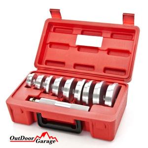 10pcアルミ製 ベアリングレース圧入 シールドライバーセット