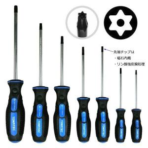7pcs いじり止め(穴あり) ドライバー仕様トルクスビットソケットセット