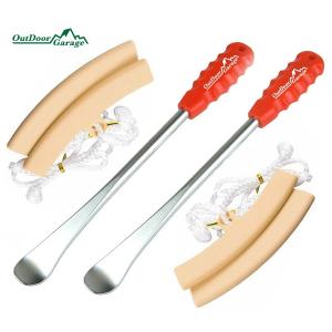 全長275mm 原付など小型タイヤに最適 赤柄タイヤレバー2本