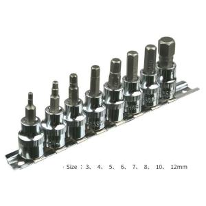 TOOL COMPANY STRAIGHT ヘックスビットソケットセット ロング TOOL COMPANY STRAIGHT ヘックスビットソケットセット ロング