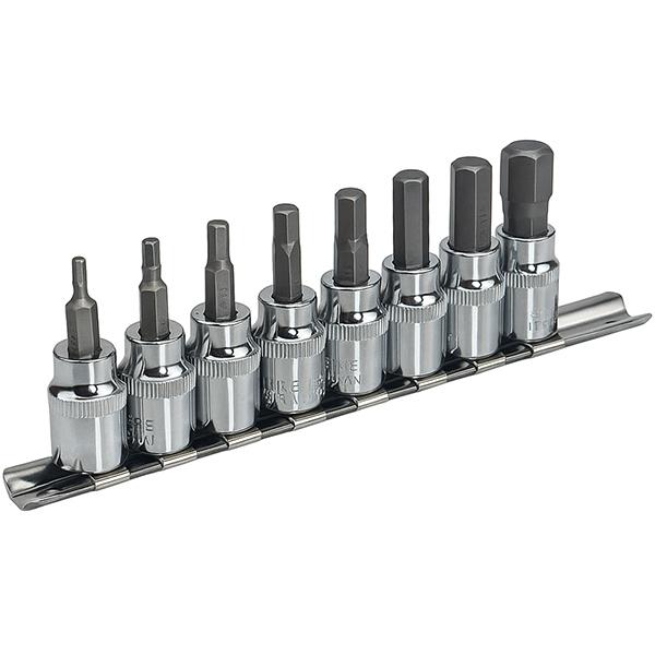 8pc ヘックスビットソケット レールセット ODGN2-H180
