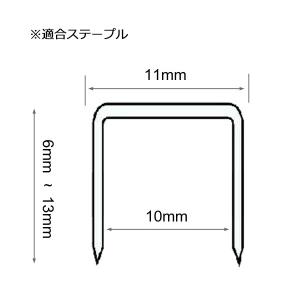 バイクシート張替え 軽量エアータッカー 101...の詳細画像2