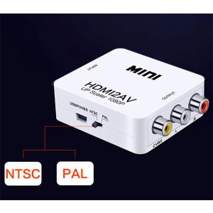 HDMI → AV コンポジット HDMI RCA変換アダプター コンバーター ODGN2-YZC021｜OutDoor Garage