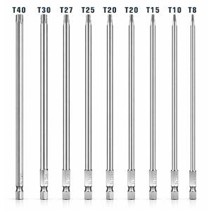 8pc電動ドライバー仕様 TORX いじり止めトルクスビットレンチ