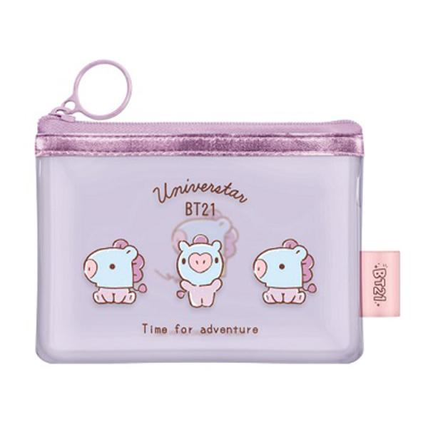 BT21 ミニポーチ ミニクリアポーチ (MANG ) LINE FRIENDS カミオジャパン コ...