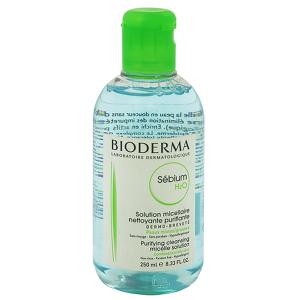 セビウム エイチツーオー D 250ml SEBIUM H2O MICELLE SOLUTION COMBINATION OR OILY SKIN BIODERMA｜outdoorstyle-belmo