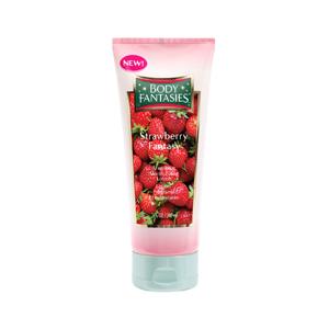 ボディファンタジー ボディローション ストロベリー 207ml FRAGRANCE MOISTURIZING STRAWBERRY BODY FANTASIES｜outdoorstyle-belmo