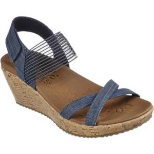 スケッチャーズ ビバリー カジュアル アウティング レディース 25.0cm ネイビー #119323-NVY BEVERLEE-CASUAL OUTING SKECHERS｜outdoorstyle-belmo