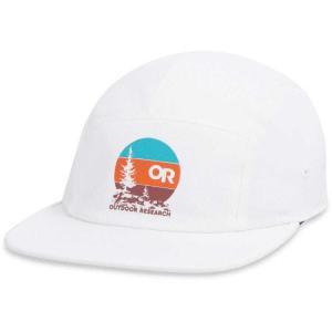 アウトドアリサーチ サンセットロゴ5パネルキャップ スノー #19845842-010 OUTDOOR RESEARCH｜outdoorstyle-belmo