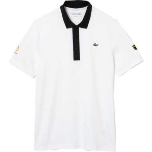 ラコステ LACOSTE プレジデンツカップインターナショナルチームプレーンゴルフポロシャツ(メンズ) [サイズ：5-L] [カラー：ホワイト] #DH8193L-AU8｜outdoorstyle-belmo