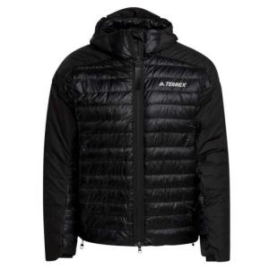 アディダス テレックス マイシェルター ダウン フード付ジャケット(メンズ) L ブラック #29587-GI7295 ADIDAS｜outdoorstyle-belmo