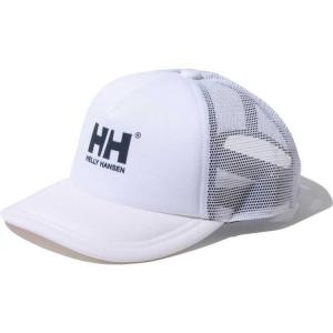 ヘリーハンセン HHロゴメッシュキャップ ホワイト フリー #HC92301-W HH Logo Mesh Cap HELLY HANSEN｜outdoorstyle-belmo