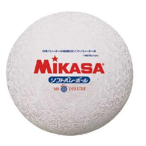 ミカサ MIKASA ソフトバレーボール ファミリー・トリムの部試合球 [カラー：ホワイト] #MS78DXW｜outdoorstyle-belmo