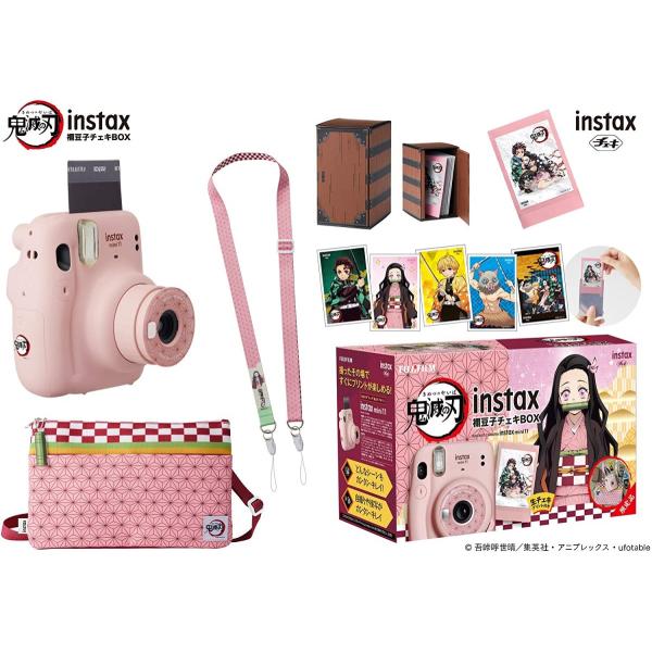 即配 指定日可能 限定品 禰豆子チェキBOX フジフイルム instax mini 11 鬼滅の刃 ...