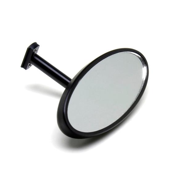 マイクロミラー 4インチ ブラック オーバルタイプ