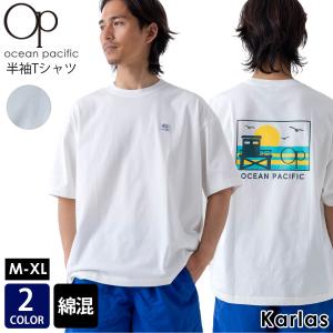 OCEAN PACIFIC オーシャンパシフィック Tシャツ メンズ  半袖 サーフ 2023 春 夏｜outfit-style