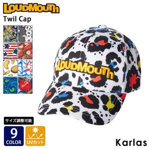 Loudmouth ラウドマウス ゴルフウェア キャップ メンズ レディース 春 夏 ゴルフ 帽子 総柄 派手 紫外線対策 日よけ ツイルキャップ  サイズ調整可｜outfit-style