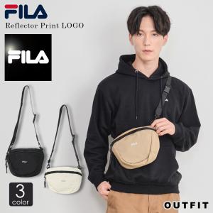 フィラ FILA ショルダーバッグ レディース メンズ 斜めがけ 肩がけ 軽い バッグ リフレクト スポーツブランド karlas｜outfit-style