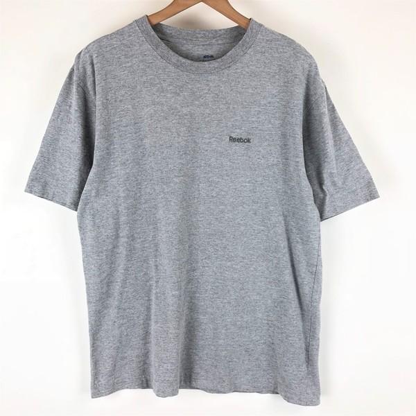 古着 Reebok リーボック 無地Tシャツ グレー系 メンズS 中古 n004838