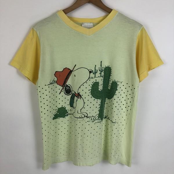 united feature syndicate キャラクタープリントTシャツ PEANUTS スヌ...