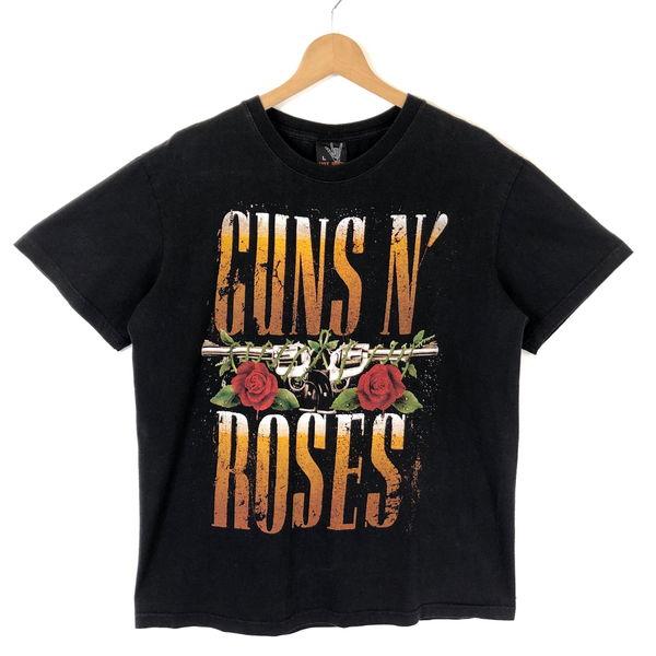 【古着】 ガンズ＆ローゼス GUNS N&apos; ROSES バンドTシャツ HOT ROCK バックプリ...