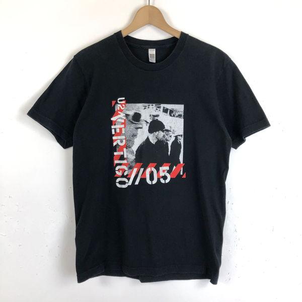 【古着】 ユーツー U2 バンドTシャツ フォトプリント ブラック系 メンズM 【中古】 n0408...