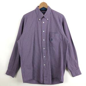 【古着】 NAUTICA ノーティカ シャツ チェック柄 長袖 マルチカラー メンズXL 【中古】 n042858｜outfit-vintage