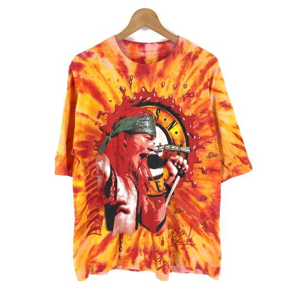 【古着】 Guns N&apos; Roses ガンズ・アンド・ローゼズ バンドTシャツ アクセル・ローズ タ...