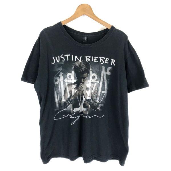 【古着】 ジャスティン・ビーバー JUSTIN BIEBER ミュージックTシャツ purpose ...