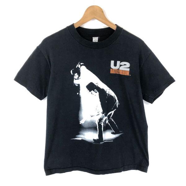 【古着】 U2 ユーツー バンドTシャツ RATTLE AND HUM USA製 80年代 ヴィンテ...
