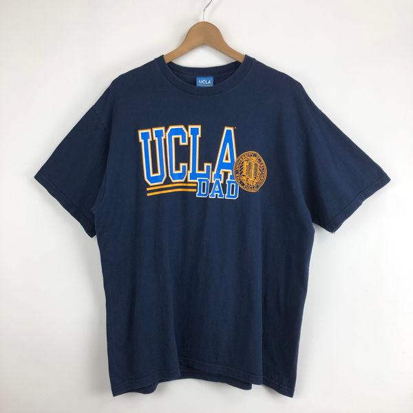 【古着】 GOLD standard カレッジTシャツ UCLA DAD USA製 ネイビー系 メン...