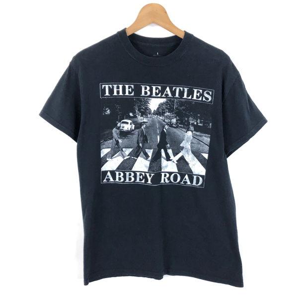 【古着】 BEATLES ビートルズ バンドTシャツ ABBEY ROAD ブラック系 メンズM 【...