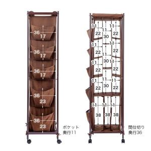 バッグ かばん 収納 バッグ収納ラック 3列 ...の詳細画像2