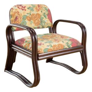 【極美品】アンティーク思いやり座椅子　２脚　花柄　エンジェル様 極美品】アンティーク思いやり座椅子 2脚 花柄 エンジェル様