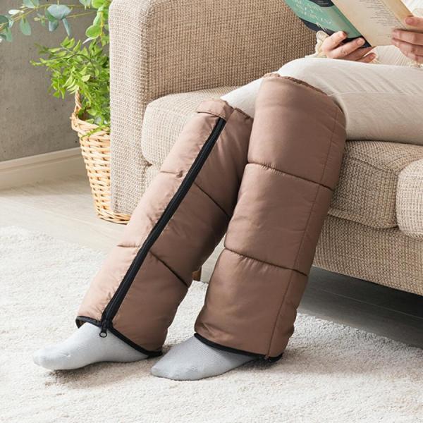 レッグウォーマー 5WAY ダウン 蓄熱 暖かい 冷え対策 冷え性 ふくらはぎ ブランケット ひざ掛...