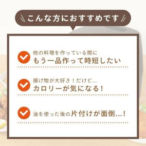 ノンフライポット ノンフライヤー 電気フライヤ...の詳細画像1