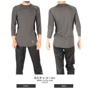 コンプレッションシャツ ボクラワークス BOK...の詳細画像3