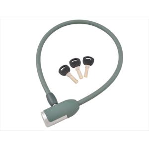 J&C ジェイアンドシー ワイヤーロック JC-063W マッドグリーン 防犯