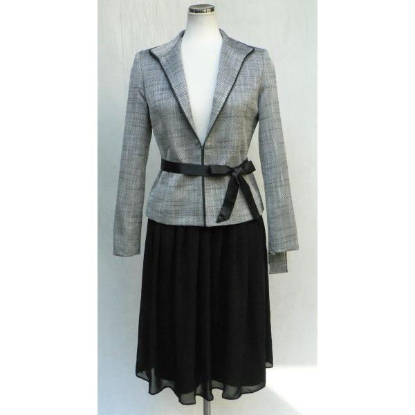 セミフォーマルスーツ ( ママスーツ )　7号　入学　卒業　七五三　【一部地域除く送料無料】