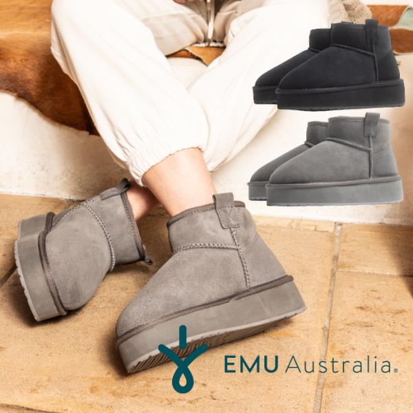 EMU Australia エミュ ムートンブーツ W13073 Foy Flatform Micr...